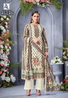 Black Biba Edition 5 By Alok Suit Viscose Maslin Dress Material Wholesalers In Surat